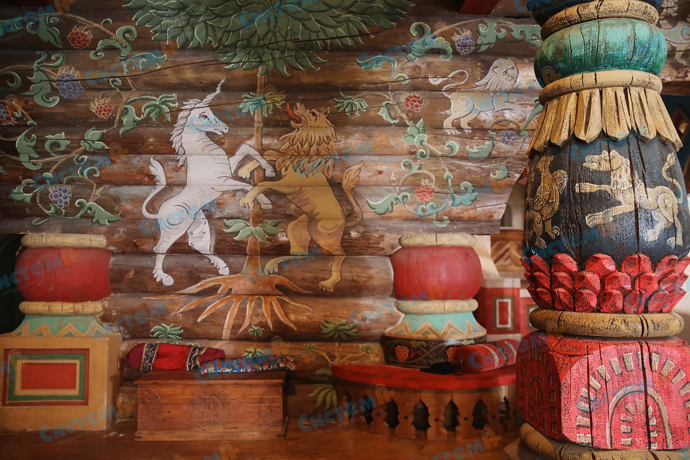 Производство декораций для съемок фильма